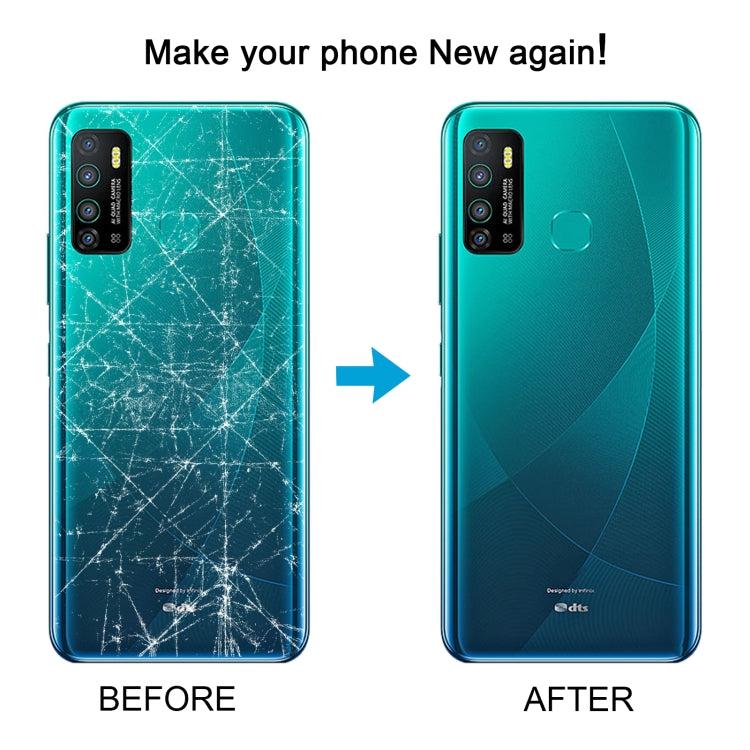 For Infinix Hot 9 X655 Original Battery Back Cover(Blue) - Back Cover by PMc TechLife | Online Shopping South Africa | PMc TechLife | Buy Now Pay Later Mobicred