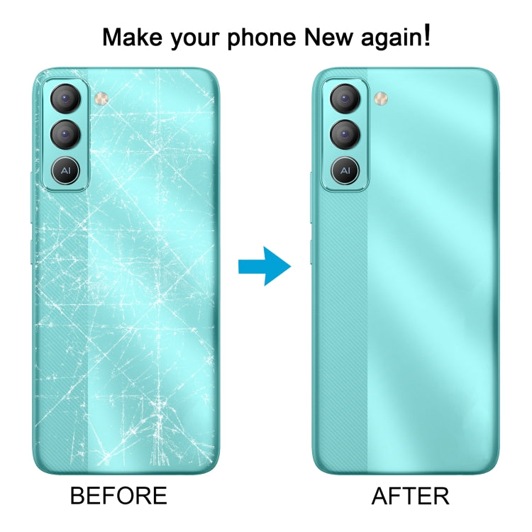 For Tecno Pop 5 LTE Original Battery Back Cover(Blue) - Back Cover by PMc TechLife | Online Shopping South Africa | PMc TechLife | Buy Now Pay Later Mobicred