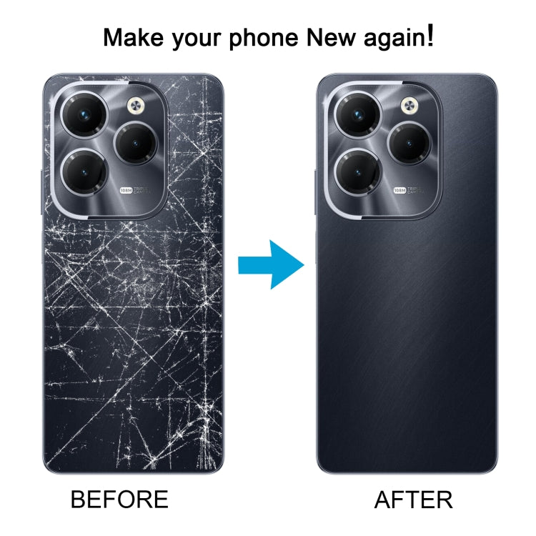 For Infinix Hot 40 Pro X6837 Original Battery Back Cover(Gold) - Back Cover by PMC TechLife | Online Shopping South Africa | PMC TechLife | Buy Now Pay Later Mobicred