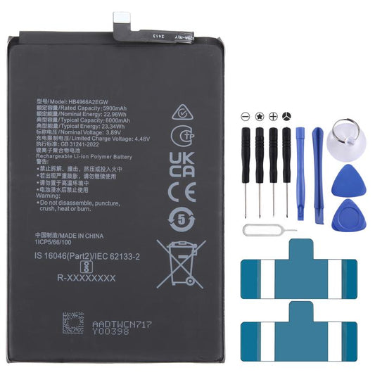 For Honor 90 Smart HB4966A2EGW 5900mAh Li-Polymer Battery Replacement - For Huawei by PMC Jewellery | Online Shopping South Africa | PMC Jewellery | Buy Now Pay Later Mobicred