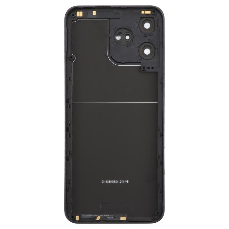 For ZTE Axon 50 Lite 8050 Glass Battery Back Cover with Middle Frame / Camera Lens Cover(Purple) - For ZTE by PMC TechLife | Online Shopping South Africa | PMC TechLife | Buy Now Pay Later Mobicred