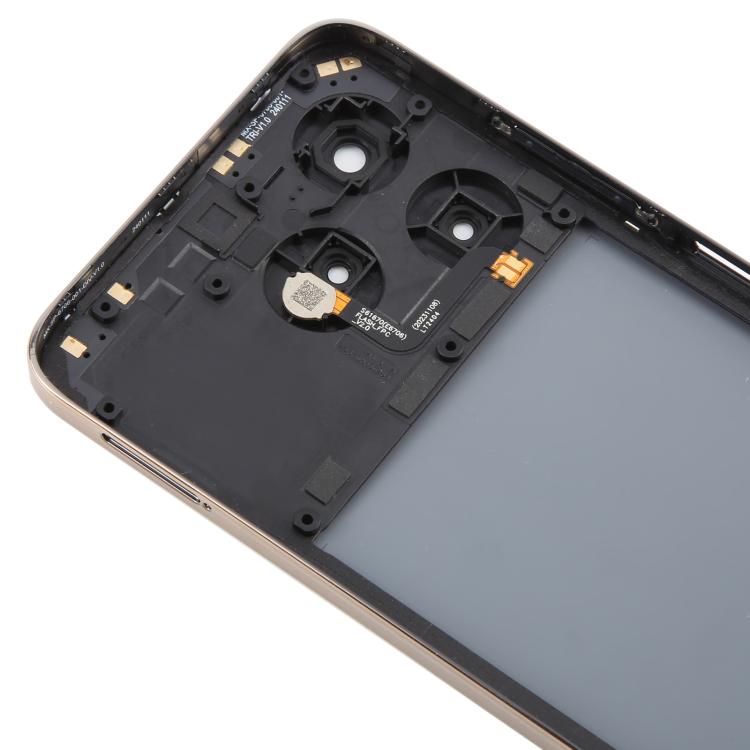 For ZTE Axon 60 / V60 Z2356 Glass Battery Back Cover with Middle Frame / Camera Lens Cover(Gold) - For ZTE by PMC TechLife | Online Shopping South Africa | PMC TechLife | Buy Now Pay Later Mobicred