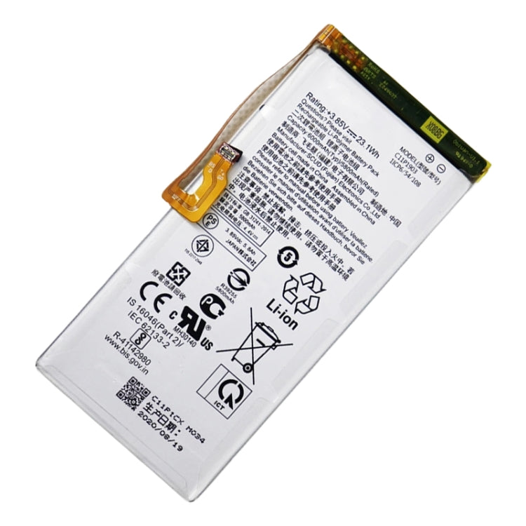 6000mAh Battery Replacement For ASUS ROG Phone 3 ZS661KL C11P1903 - Others by PMC Jewellery | Online Shopping South Africa | PMC Jewellery | Buy Now Pay Later Mobicred