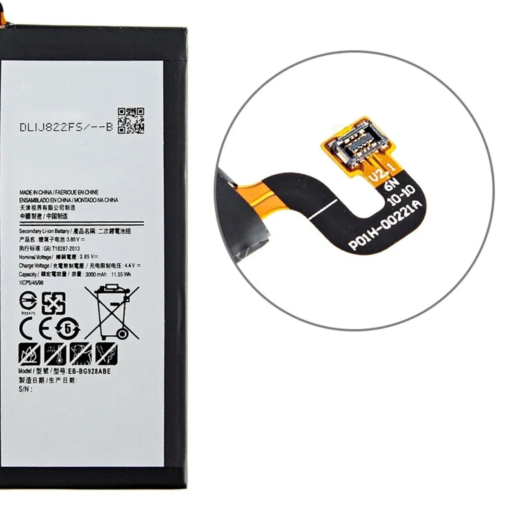 3000mAh Battery Replacement For Samsung Galaxy S6 Edge+ SM-G9280 G928P G928F G928V G9280 G9287 EB-BG928ABE EB-BG928ABA - For Samsung by PMC Jewellery | Online Shopping South Africa | PMC Jewellery | Buy Now Pay Later Mobicred