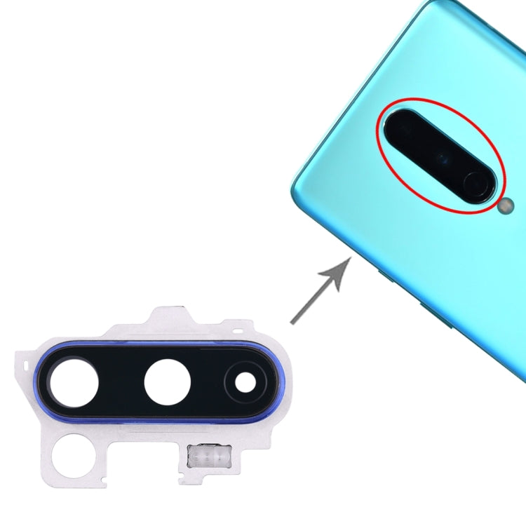 For OnePlus 8 Pro Camera Lens Cover (Blue) - Camera Series by PMC Jewellery | Online Shopping South Africa | PMC Jewellery