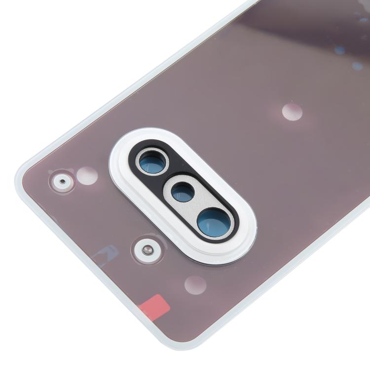 For Nothing Phone 3a A059 Glass Battery Back Cover with Camera Frame(White) - free shipping - PMC TechLife - Order now!