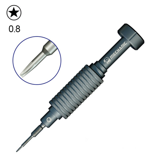 MECHANIC Mortar Mini iShell Five Star 0.8mm Phone Repair Precision Screwdriver - Screwdriver by MECHANIC | Online Shopping South Africa | PMC Jewellery | Buy Now Pay Later Mobicred