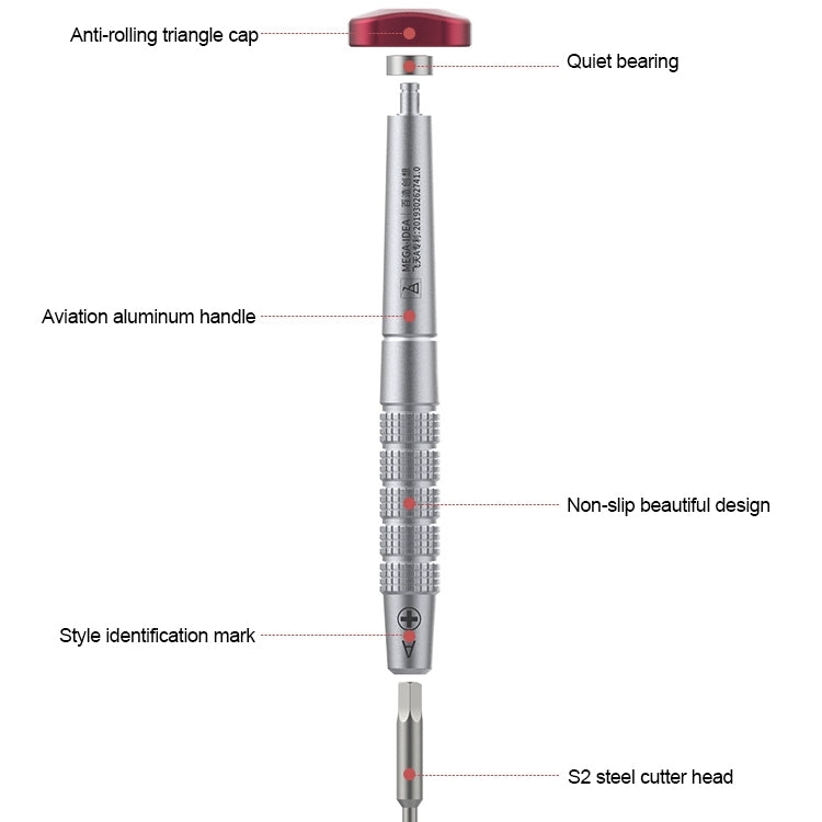 S2 Five Star Phone Repair Precision Screwdriver - Screwdriver by PMC TechLife | Online Shopping South Africa | PMC TechLife | Buy Now Pay Later Mobicred