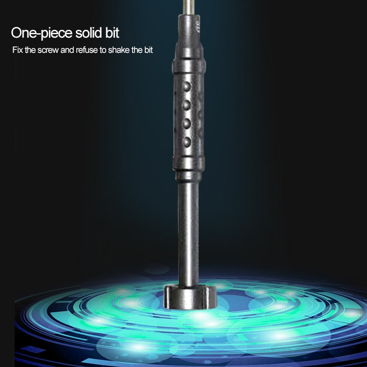 XL-655 3D Non-slip Hollow Cross Tip Middle Bezel 2.5 Screwdriver - Screwdriver by PMC Jewellery | Online Shopping South Africa | PMC Jewellery | Buy Now Pay Later Mobicred