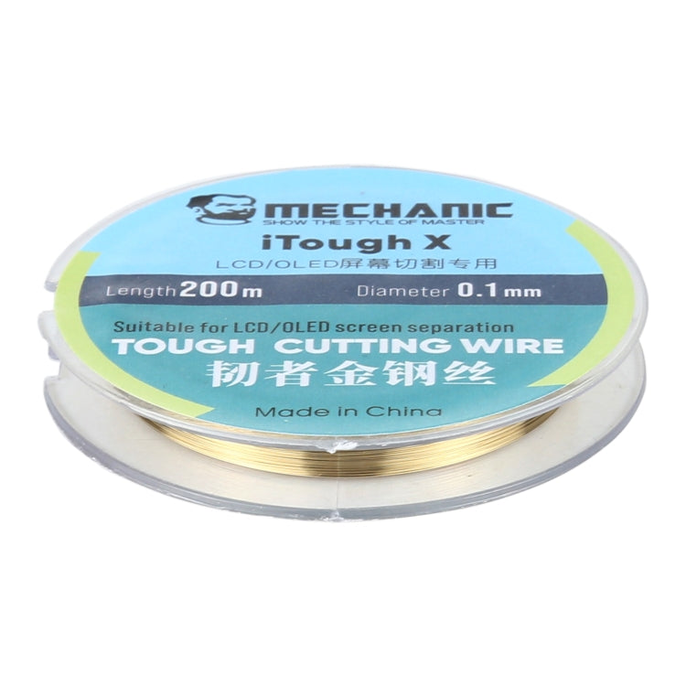 MECHANIC iTough X 200M 0.1MM LCD OLED Screen Cutting Wire - Welding Wire by MECHANIC | Online Shopping South Africa | PMC Jewellery