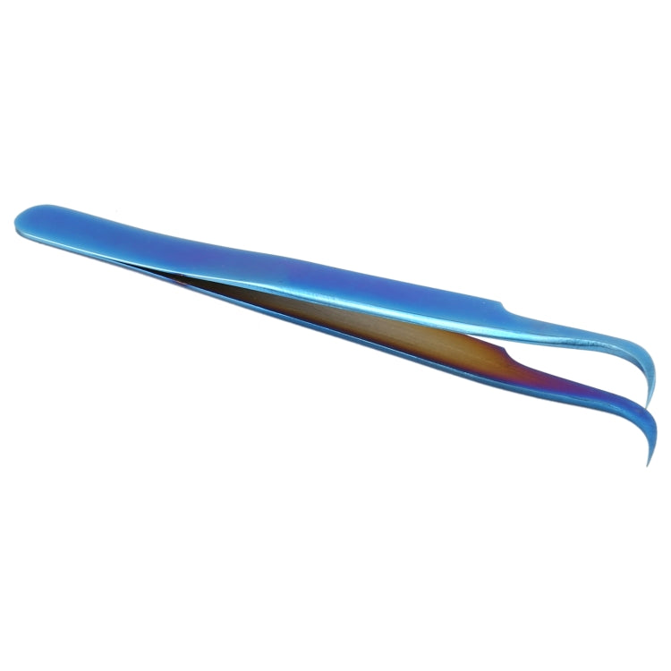 Vetus MCS-15 Bright Blue Curved Tweezers - Tweezers by VETUS | Online Shopping South Africa | PMC TechLife | Buy Now Pay Later Mobicred