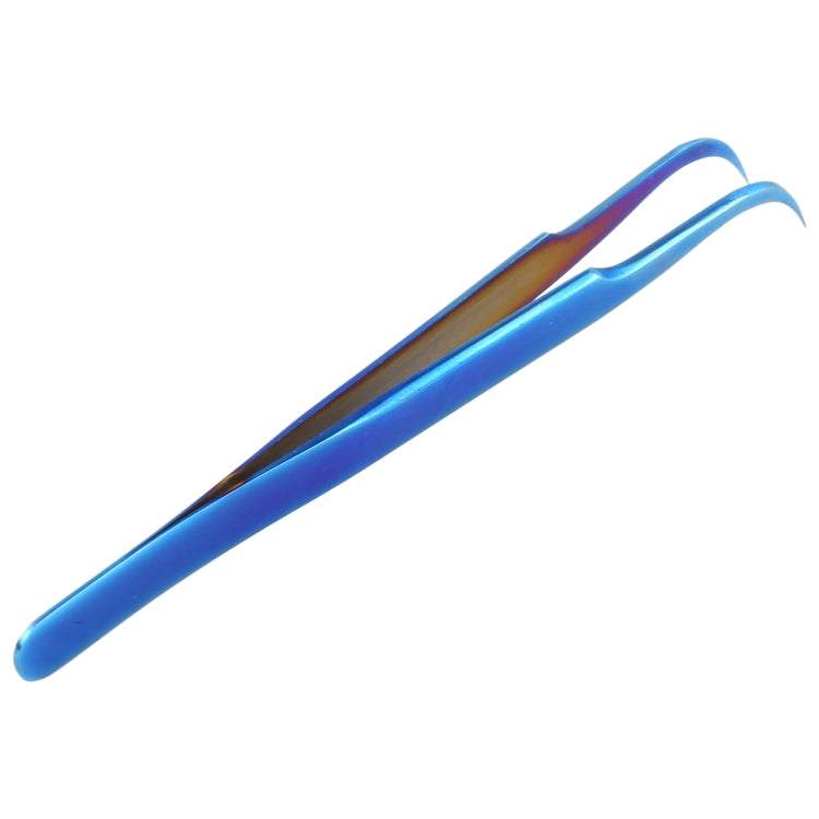 Vetus MCS-15 Bright Blue Curved Tweezers - Tweezers by VETUS | Online Shopping South Africa | PMC TechLife | Buy Now Pay Later Mobicred