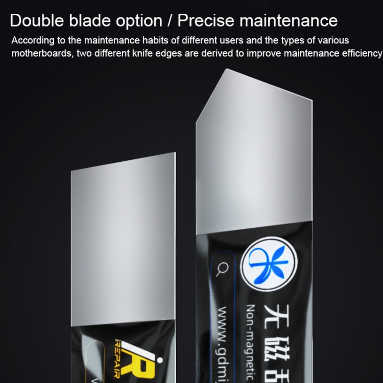 Mijing 2 in 1 Non Magnetic Svraping Tin Knife - free shipping - PMC TechLife - Order now!