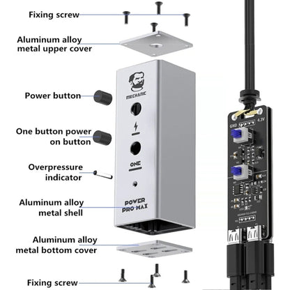 Mechanic Power Pro Max Phone Maintenance Power Boot Cable for iPhone 6 to 13 Pro Max - Test Tools by MECHANIC | Online Shopping South Africa | PMC Jewellery