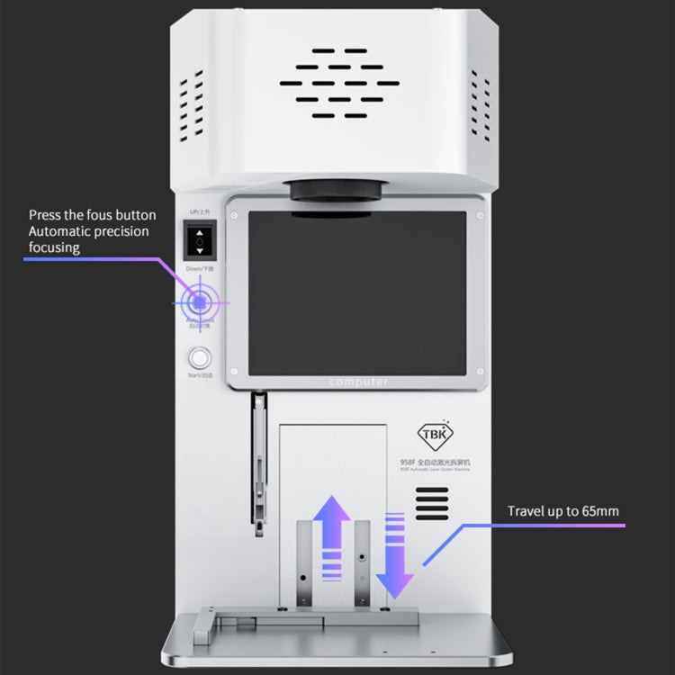TBK 958F 20W 1064nm Automatic Separate Laser Separator, AU Plug - free shipping - PMC Jewellery - Order now!