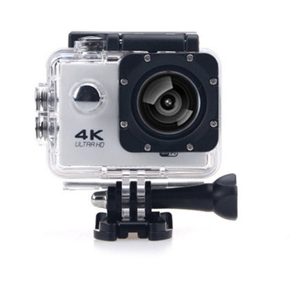 HAMTOD H9A HD 4K WiFi Sport Camera with Waterproof Case, Generalplus 4247, 2.0 inch LCD Screen, 120 Degree Wide Angle Lens (White) - HAMTOD by HAMTOD | Online Shopping South Africa | PMC Jewellery | Buy Now Pay Later Mobicred