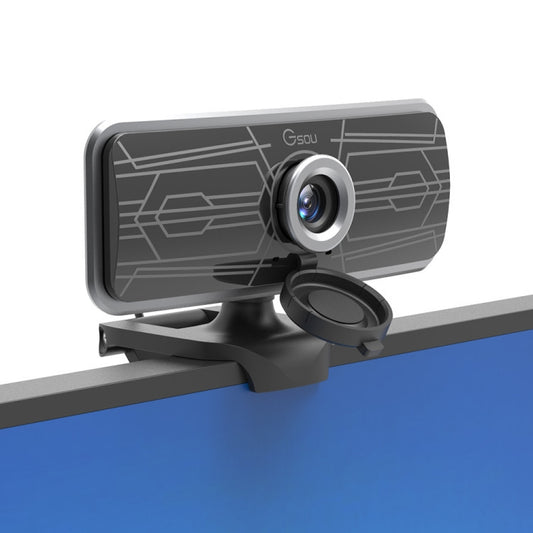 Gsou T16s 1080P HD Webcam with Cover Built-in Microphone for Online Classes Broadcast Conference Video - HD Camera by Gsou | Online Shopping South Africa | PMC Jewellery | Buy Now Pay Later Mobicred