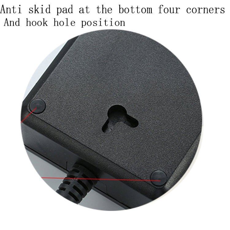 T09 3000W High Power Multi-Function Plug-in 3-Hole International Universal Jack + 6 USB Intelligent Charging EU PLUG - Extension Socket by PMC Jewellery | Online Shopping South Africa | PMC Jewellery | Buy Now Pay Later Mobicred