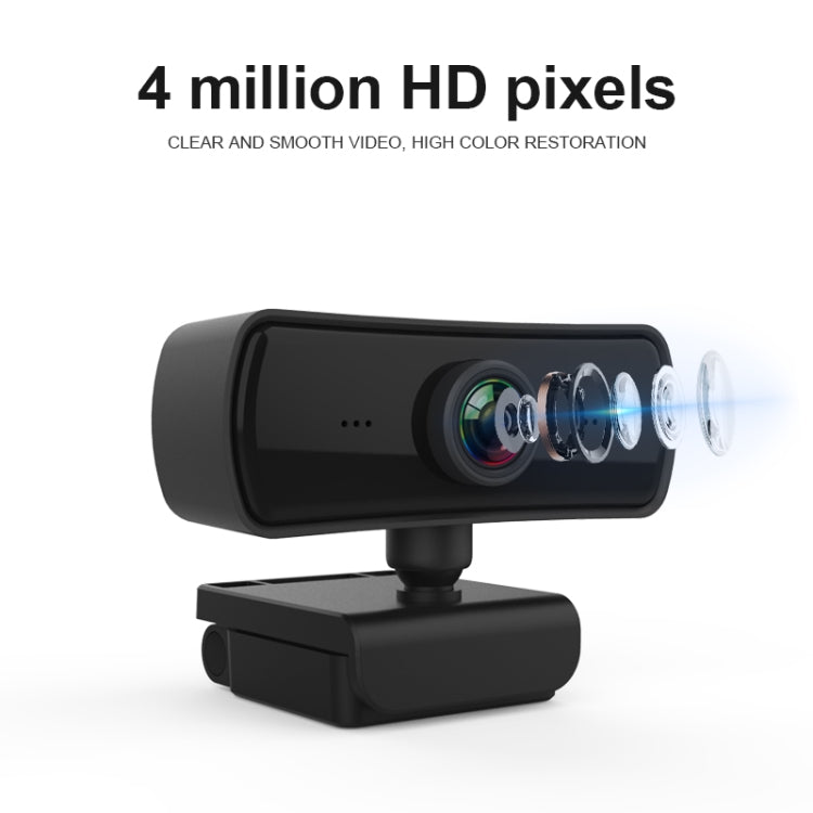 C3 400W Pixels 2K Resolution Auto Focus HD 1080P Webcam 360 Rotation For Live Broadcast Video Conference Work WebCamera With Mic USB Driver-free - HD Camera by PMC Jewellery | Online Shopping South Africa | PMC Jewellery | Buy Now Pay Later Mobicred