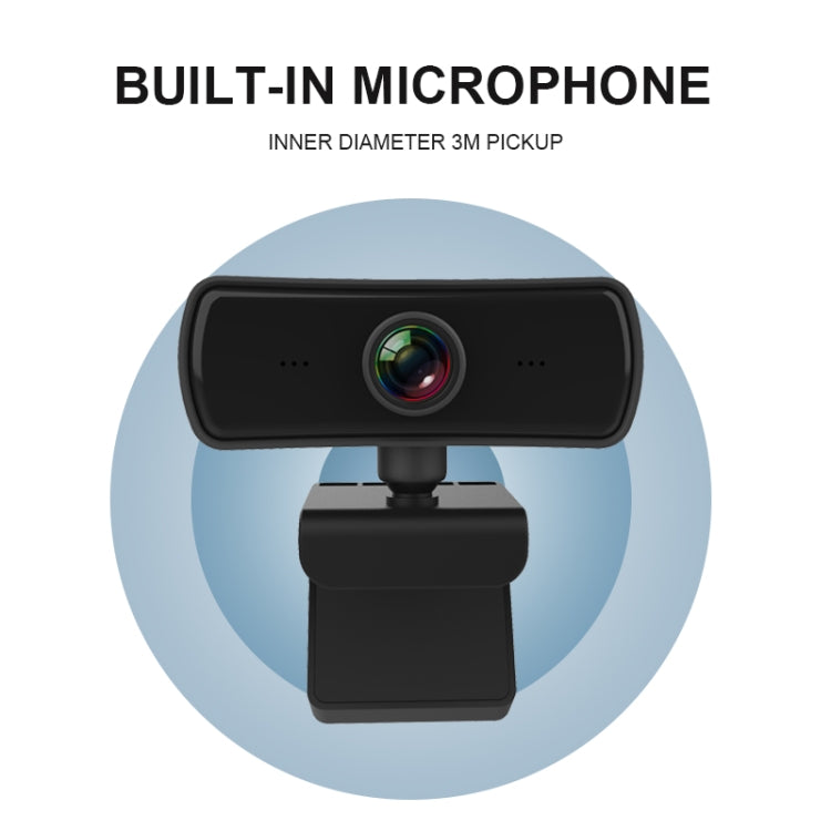 C3 400W Pixels 2K Resolution Auto Focus HD 1080P Webcam 360 Rotation For Live Broadcast Video Conference Work WebCamera With Mic USB Driver-free - HD Camera by PMC Jewellery | Online Shopping South Africa | PMC Jewellery | Buy Now Pay Later Mobicred