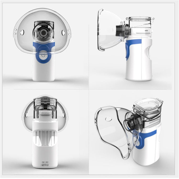 JZ-492S Portable Ultrasonic Nebulizer Mini Handheld Inhaler Respirator Health Care Home Machine Atomizer(White) - free shipping - PMC TechLife - Order now!