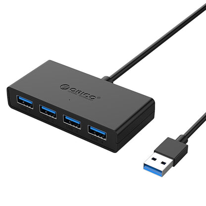 ORICO G11-H4-U3-100-BK 4 Ports USB 3.0 HUB - USB 3.0 HUB by ORICO | Online Shopping South Africa | PMC Jewellery | Buy Now Pay Later Mobicred