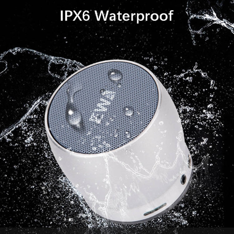 EWA A150 Portable Mini Bluetooth Speaker Wireless Hifi Stereo Strong Bass Music Boom Box Metal Subwoofer, Support Micro SD Card & 3.5mm AUX(Silver) - free shipping - PMC Jewellery - Order now!