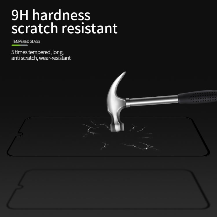 For Huawei Y8P / P smart S MOFI 9H 2.5D Full Screen Tempered Glass Film(Black) - Huawei Tempered Glass by MOFI | Online Shopping South Africa | PMC Jewellery