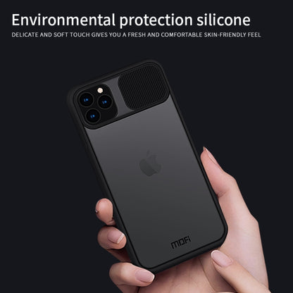 For iPhone 11 Pro MOFI Xing Dun Series Translucent Frosted PC + TPU Privacy Anti-glare Shockproof All-inclusive Protective Case(Green) - iPhone 11 Pro Cases by MOFI | Online Shopping South Africa | PMC Jewellery