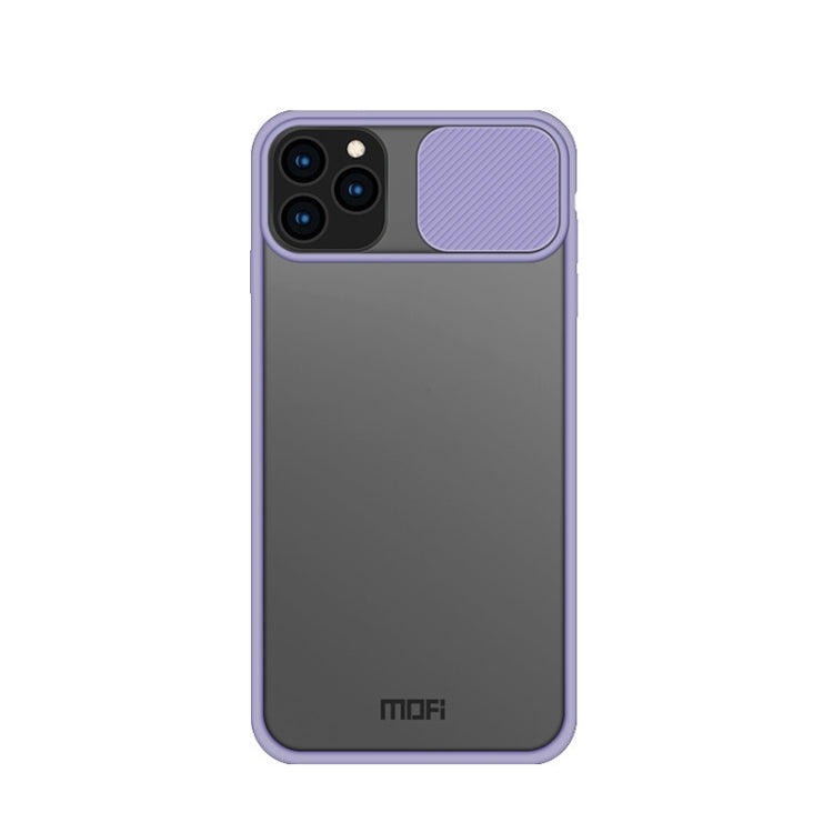 For iPhone 11 Pro MOFI Xing Dun Series Translucent Frosted PC + TPU Privacy Anti-glare Shockproof All-inclusive Protective Case(Purple) - iPhone 11 Pro Cases by MOFI | Online Shopping South Africa | PMC TechLife
