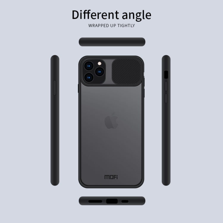 For iPhone 11 Pro Max MOFI Xing Dun Series Translucent Frosted PC + TPU Privacy Anti-glare Shockproof All-inclusive Protective Case(Black) - iPhone 11 Pro Max Cases by MOFI | Online Shopping South Africa | PMC TechLife