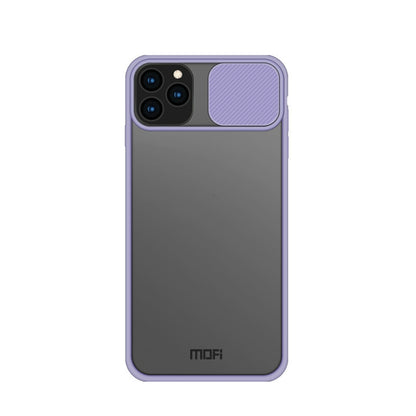 For iPhone 11 Pro Max MOFI Xing Dun Series Translucent Frosted PC + TPU Privacy Anti-glare Shockproof All-inclusive Protective Case(Purple) - iPhone 11 Pro Max Cases by MOFI | Online Shopping South Africa | PMC Jewellery