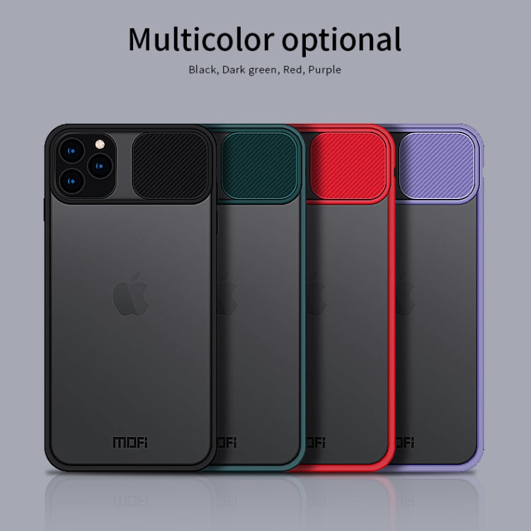 For iPhone 11 Pro Max MOFI Xing Dun Series Translucent Frosted PC + TPU Privacy Anti-glare Shockproof All-inclusive Protective Case(Purple) - iPhone 11 Pro Max Cases by MOFI | Online Shopping South Africa | PMC TechLife