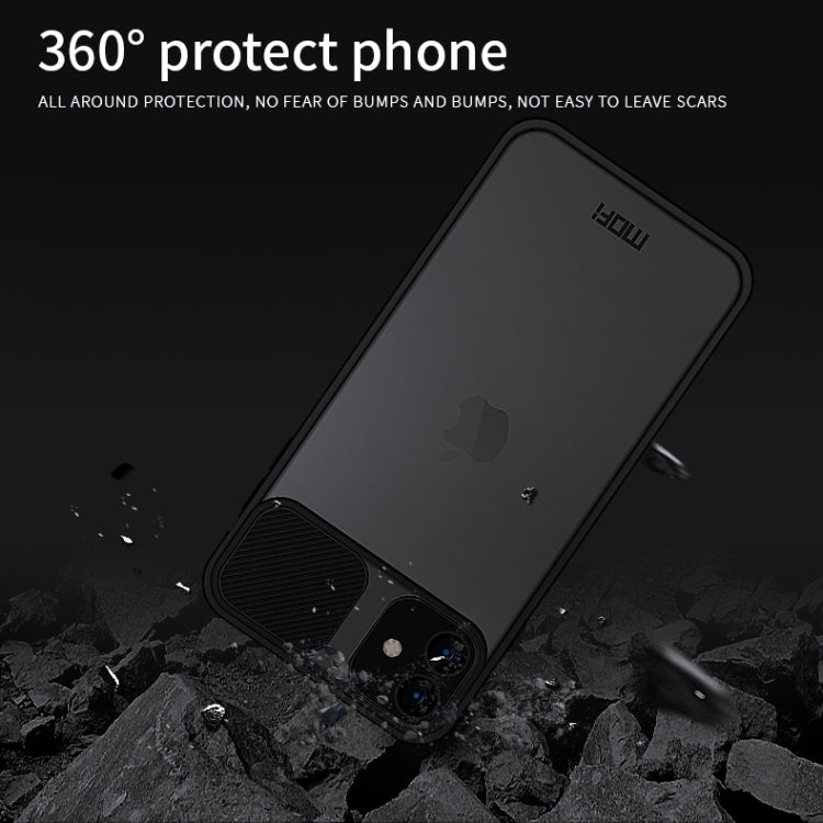 For iPhone 11  MOFI Xing Dun Series Translucent Frosted PC + TPU Privacy Anti-glare Shockproof All-inclusive Protective Case(Purple) - iPhone 11 Cases by MOFI | Online Shopping South Africa | PMC TechLife