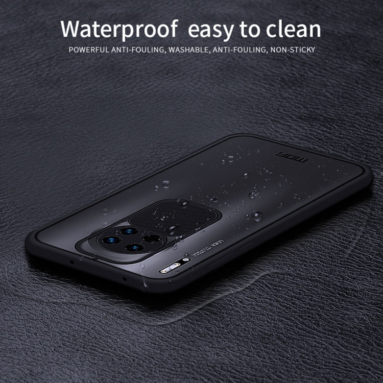 For Huawei Mate 30 MOFI Xing Dun Series PC + TPU Anti-peep Waterproof And Anti-drop All-inclusive Protective Shell, Translucent Frosted(Green) - Huawei Cases by MOFI | Online Shopping South Africa | PMC TechLife | Buy Now Pay Later Mobicred