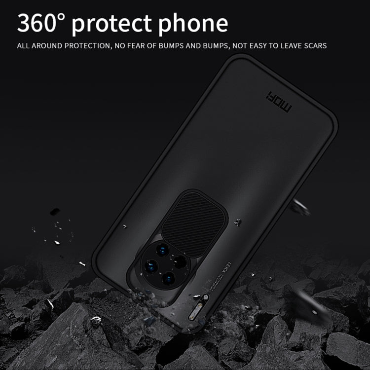 For Huawei Mate 30 MOFI Xing Dun Series PC + TPU Anti-peep Waterproof And Anti-drop All-inclusive Protective Shell, Translucent Frosted(Red) - Huawei Cases by MOFI | Online Shopping South Africa | PMC TechLife | Buy Now Pay Later Mobicred