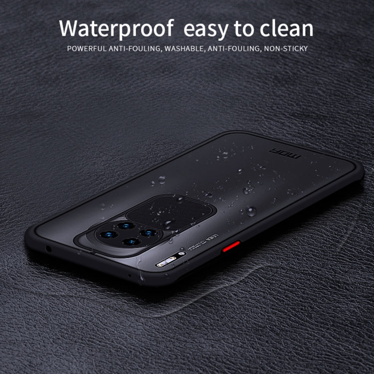 For Huawei Mate 30 Pro MOFI Xing Dun Series PC + TPU Anti-peep Waterproof And Anti-drop All-inclusive Protective Shell, Translucent Frosted(Black) - free shipping - PMC TechLife - Order now!