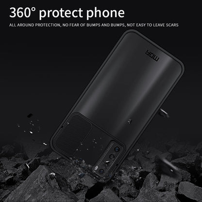 For Huawei nova 7 MOFI Xing Dun Series PC + TPU Anti-peep Waterproof And Anti-drop All-inclusive Protective Shell, Translucent Frosted(Black) - Huawei Cases by MOFI | Online Shopping South Africa | PMC Jewellery