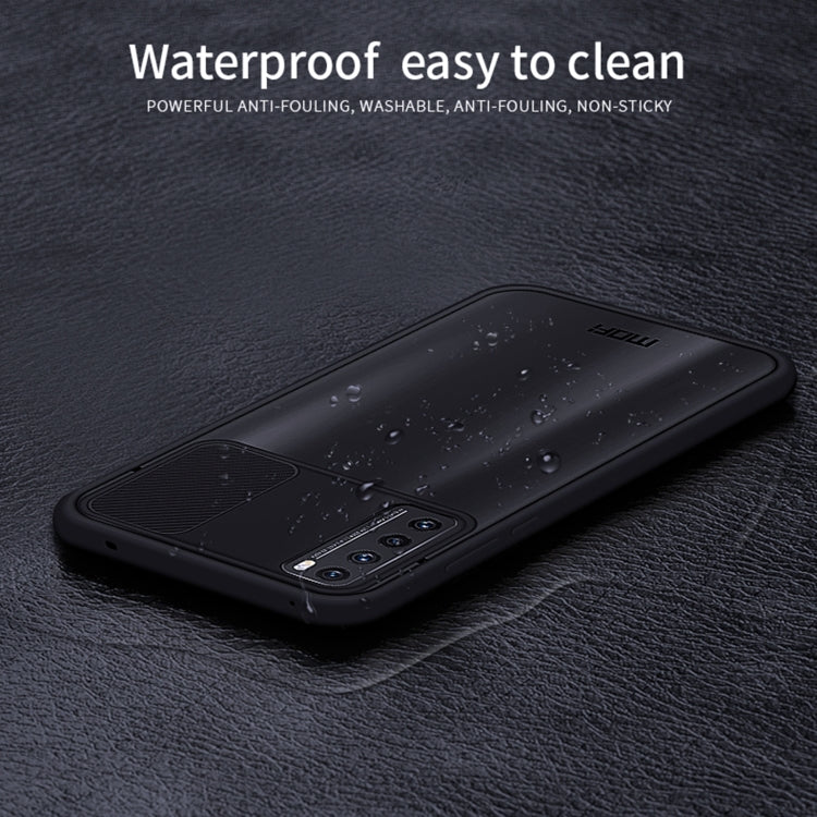 For Huawei nova 7 MOFI Xing Dun Series PC + TPU Anti-peep Waterproof And Anti-drop All-inclusive Protective Shell, Translucent Frosted(Red) - Huawei Cases by MOFI | Online Shopping South Africa | PMC TechLife | Buy Now Pay Later Mobicred