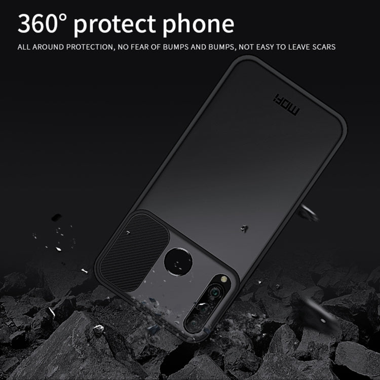 For Huawei P30 lite MOFI Xing Dun Series PC + TPU Anti-peep Waterproof And Anti-drop All-inclusive Protective Shell, Translucent Frosted(Green) - free shipping - PMC TechLife - Order now!