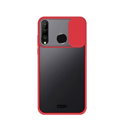 For Huawei P30 lite MOFI Xing Dun Series PC + TPU Anti-peep Waterproof And Anti-drop All-inclusive Protective Shell, Translucent Frosted(Red) - Huawei Cases by MOFI | Online Shopping South Africa | PMC Jewellery