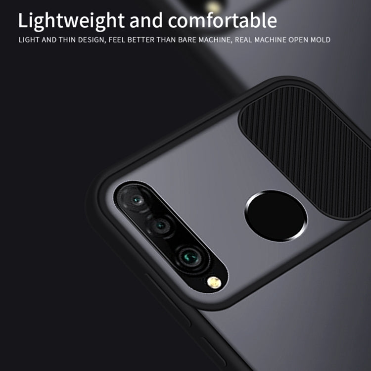 For Huawei P30 lite MOFI Xing Dun Series PC + TPU Anti-peep Waterproof And Anti-drop All-inclusive Protective Shell, Translucent Frosted(Red) - free shipping - PMC TechLife - Order now!