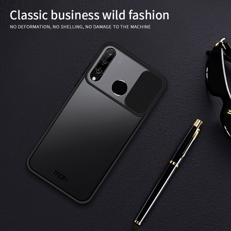 For Huawei P30 lite MOFI Xing Dun Series PC + TPU Anti-peep Waterproof And Anti-drop All-inclusive Protective Shell, Translucent Frosted(Red) - free shipping - PMC TechLife - Order now!