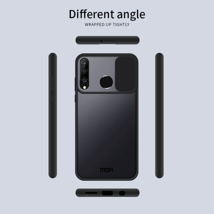 For Huawei P30 lite MOFI Xing Dun Series PC + TPU Anti-peep Waterproof And Anti-drop All-inclusive Protective Shell, Translucent Frosted(Purple) - free shipping - PMC TechLife - Order now!