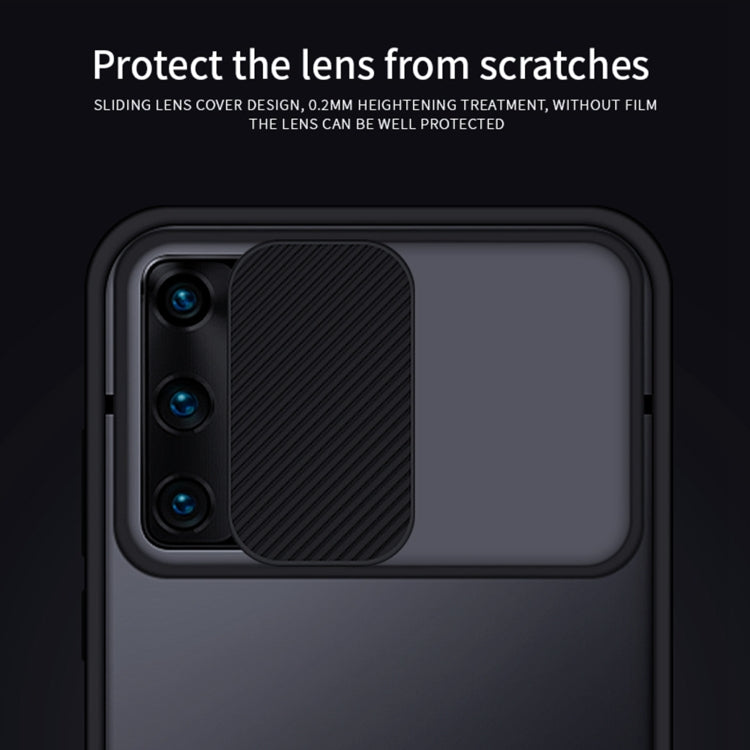 For Huawei P40 MOFI Xing Dun Series PC + TPU Anti-peep Waterproof And Anti-drop All-inclusive Protective Shell, Translucent Frosted(Red) - Huawei Cases by MOFI | Online Shopping South Africa | PMC TechLife | Buy Now Pay Later Mobicred