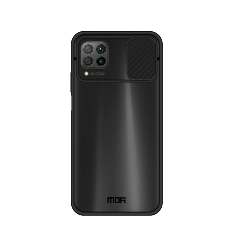 For Huawei P40 lite MOFI Xing Dun Series PC + TPU Anti-peep Waterproof And Anti-drop All-inclusive Protective Shell, Translucent Frosted(Black) - Huawei Cases by MOFI | Online Shopping South Africa | PMC Jewellery