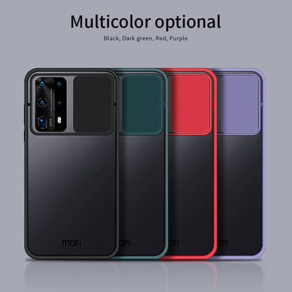 For Huawei P40 Pro+ MOFI Xing Dun Series PC + TPU Anti-peep Waterproof And Anti-drop All-inclusive Protective Shell, Translucent Frosted(Purple) - Huawei Cases by MOFI | Online Shopping South Africa | PMC Jewellery