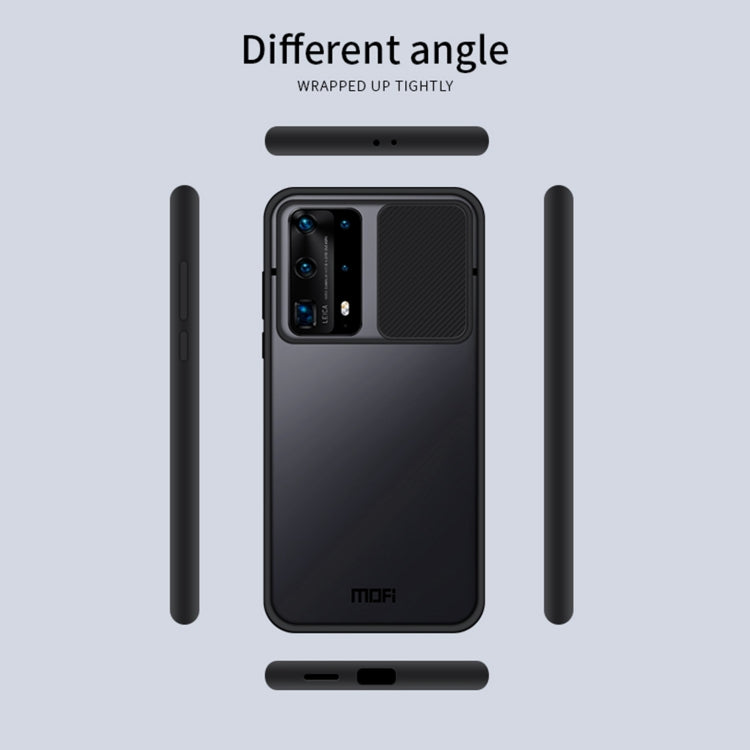 For Huawei P40 Pro+ MOFI Xing Dun Series PC + TPU Anti-peep Waterproof And Anti-drop All-inclusive Protective Shell, Translucent Frosted(Purple) - Huawei Cases by MOFI | Online Shopping South Africa | PMC TechLife