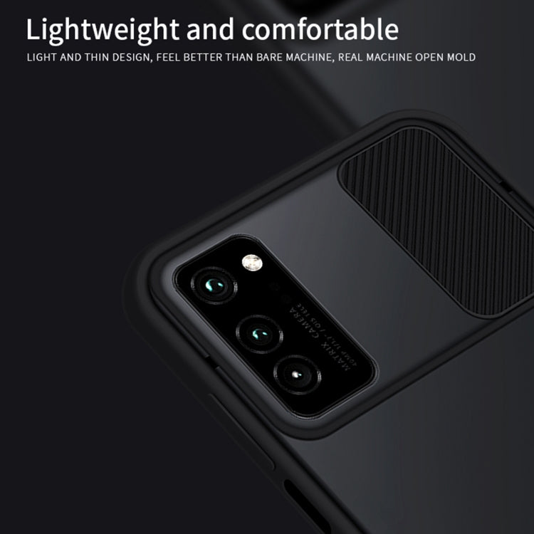 For Huawei HonorV30 MOFI Xing Dun Series PC + TPU Anti-peep Waterproof And Anti-drop All-inclusive Protective Shell, Translucent Frosted(Black) - Huawei Cases by MOFI | Online Shopping South Africa | PMC TechLife