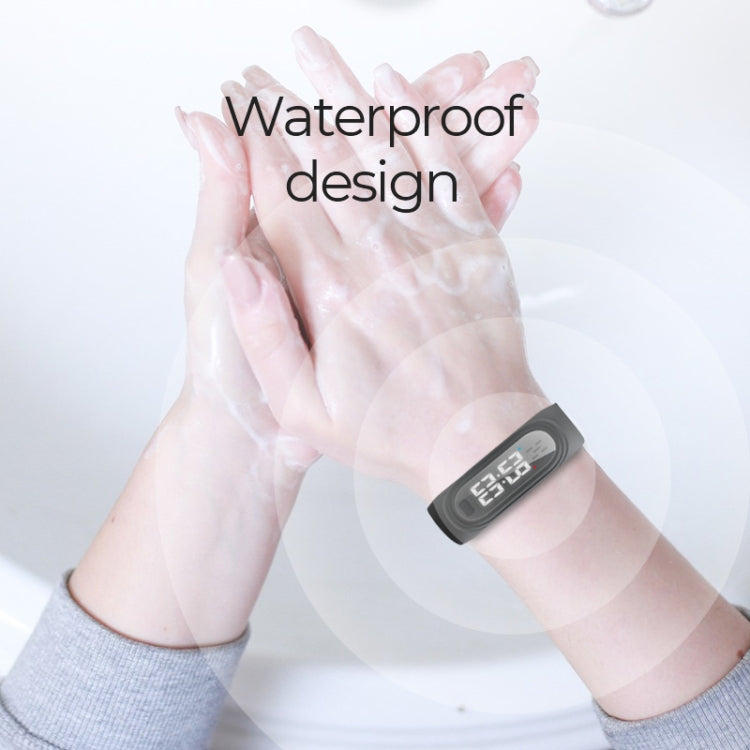 Q2 Outdoor Ultrasonic Electronic Mosquito Repellent Bracelet, Support Three-gear Mode & Time Display(Black) - Repellent Wristband by PMC TechLife | Online Shopping South Africa | PMC TechLife | Buy Now Pay Later Mobicred